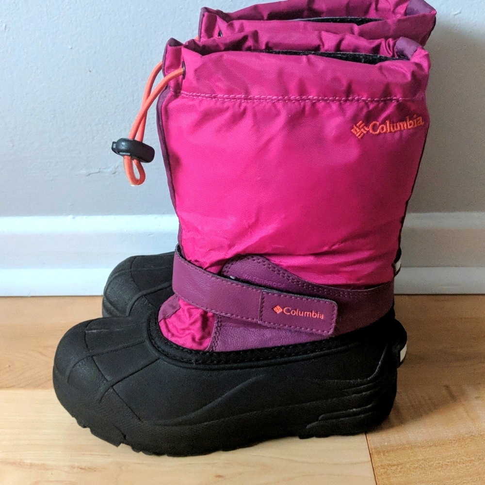 Columbia Winter Boots Size 1 Waterproof